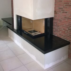 Cheminée à foyer fermé Thermiconfort Tournefeuille réalisation Cheminées iiio 1